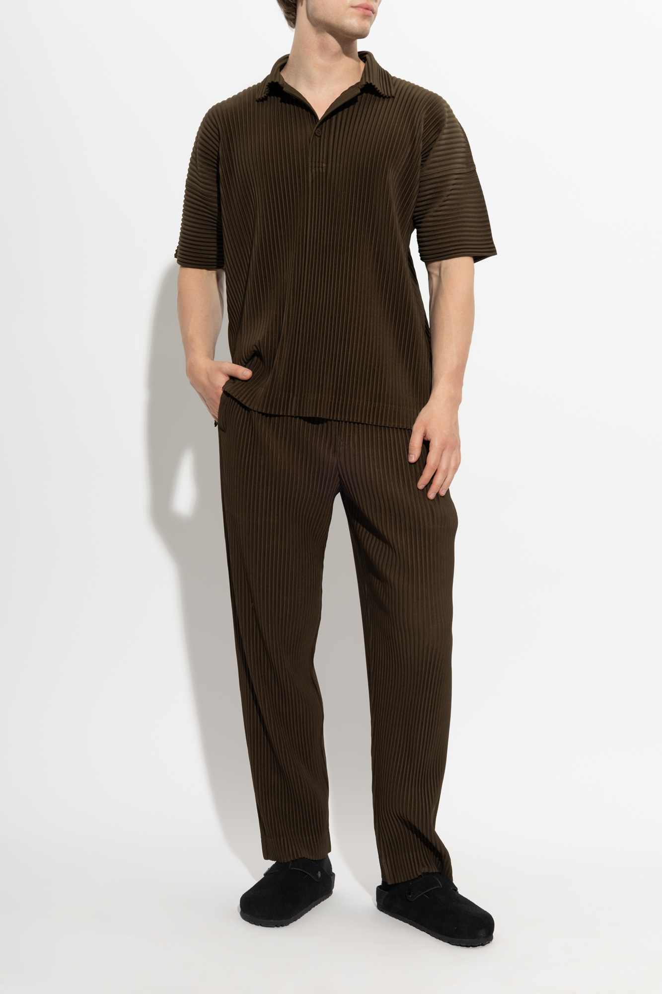 Homme Plissé Issey Miyake Pleated polo | Men's | Vitkac
